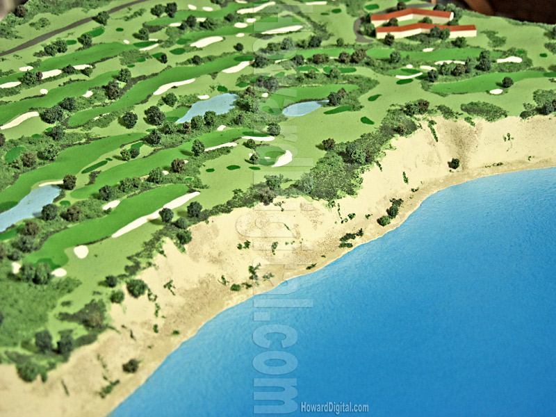 Golf Course Models - Trump National Golf Club - Golf Course Model - Los Angeles, California, CA Model-04