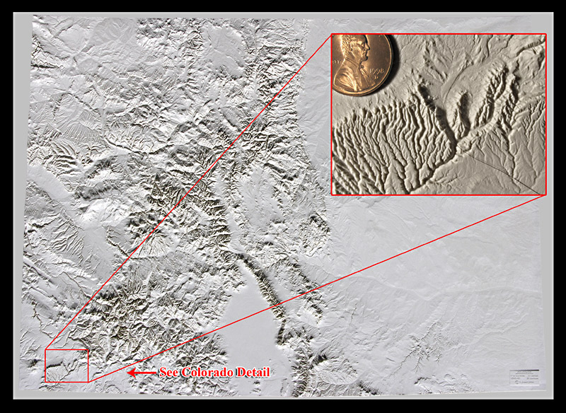 Landform Models - Colorado Model - Colorado