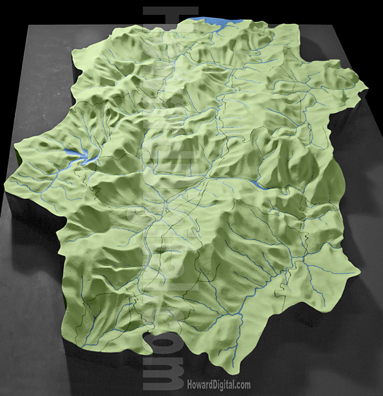 Landform Models - Puerto Rico Condaria Model - Puerto Rico Condaria