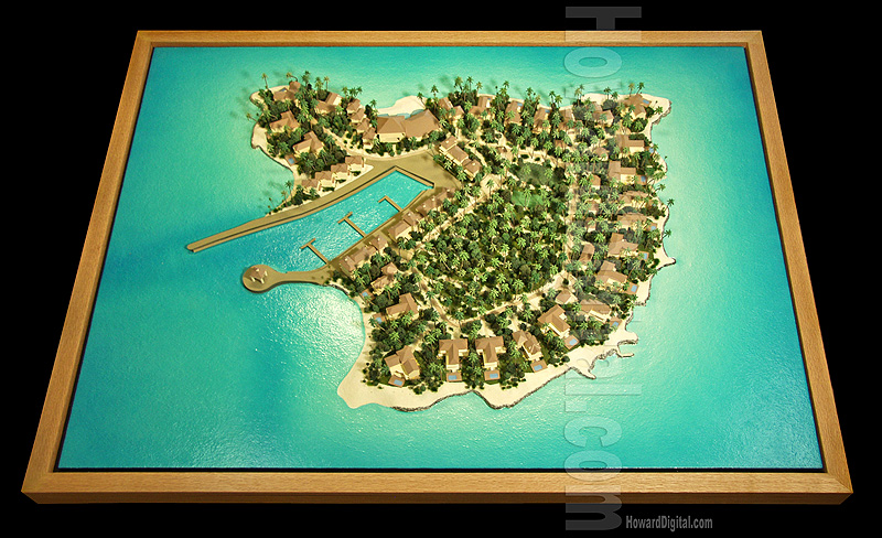 Little Harbour Bahama Islands Model