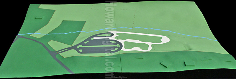 School Site Model - Middleton School Site Model - Middleton, Massachusetts, MA Model 01