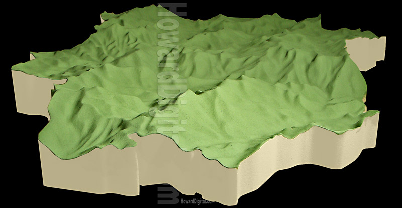 Puerto Rico Topo - Site Models - Puerto Rico - Puerto Rico Island