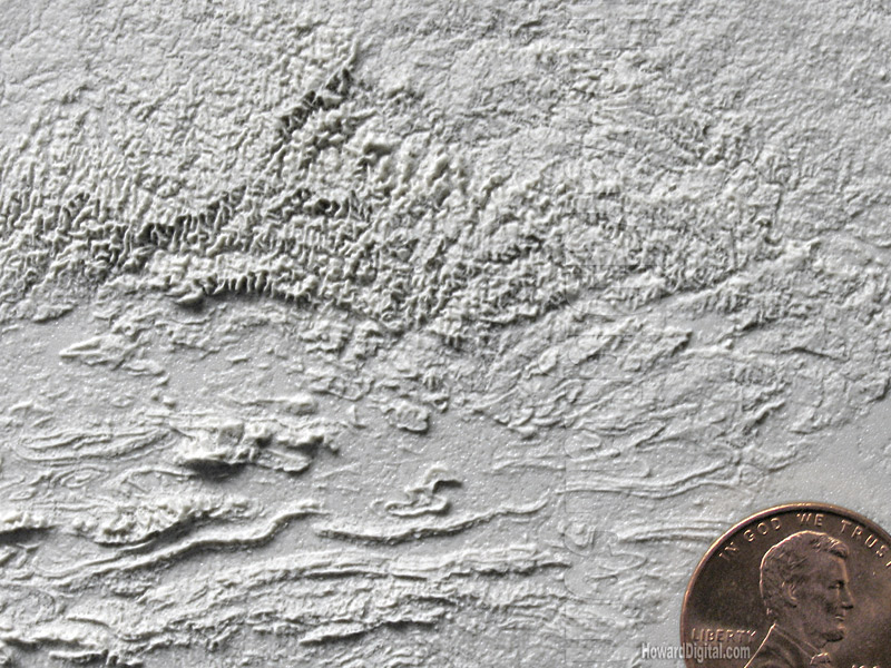 Arkansas Terrain Scale Model - State of Arkansas Terrain Model - Arkansas, AR