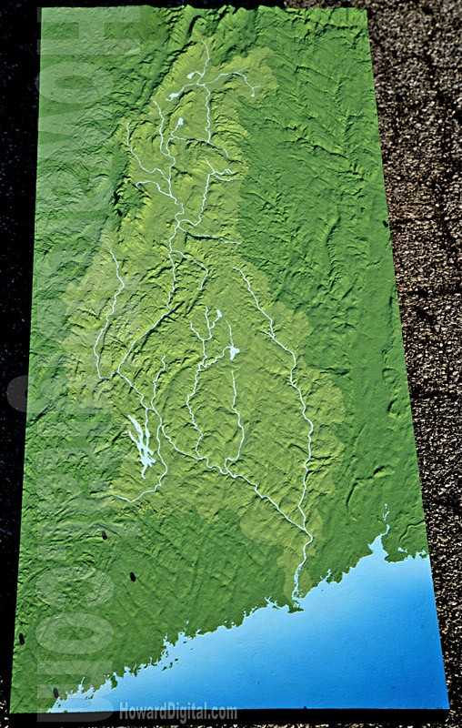 Terrain Models - Housatonic Watershed Terrain Model - Massachusetts, Connecticut, New York Model-06