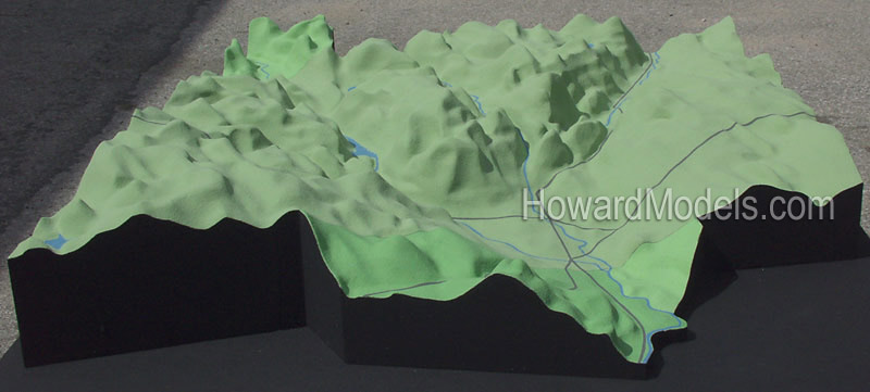 Terrain Model - Torrington Terrain Model - Torrington, Connecticut, CT Model-02