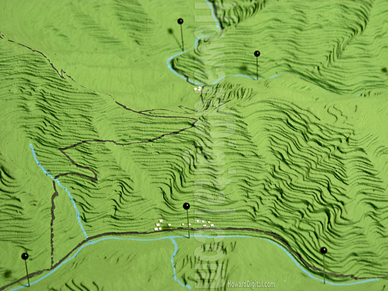 El Portal Topo Model - El Portal Topographic Model - El Portal, California, CA Model-04