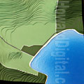 Maho Bay Topographic Model