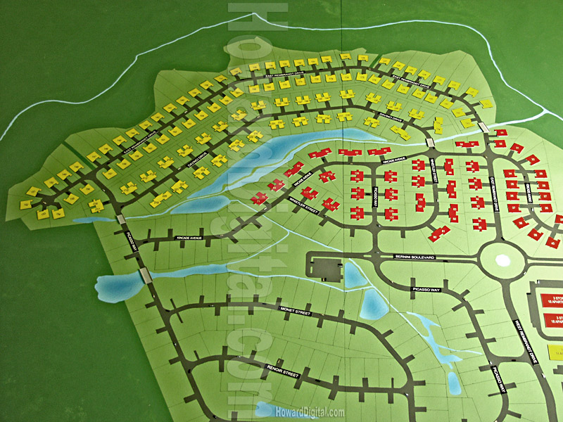 Topography Models - Gallery Pointe Topography Model - Seaford, Delaware, DE Model-07