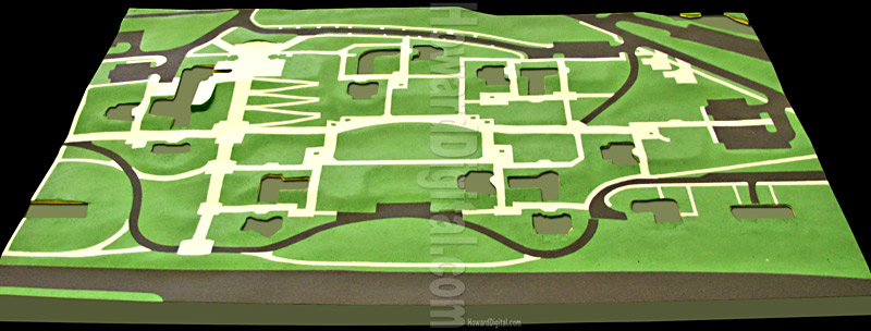 Topography Models - Eastview Terrace Topography Model - State College, Pennsylvania, PA Model-02