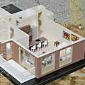 Westwood Terrace Model - Howard Architectural Models