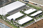 Hunter Business Park retouch rendering