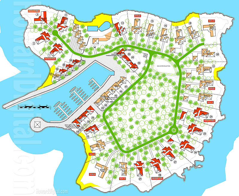 Map of Little Harbour