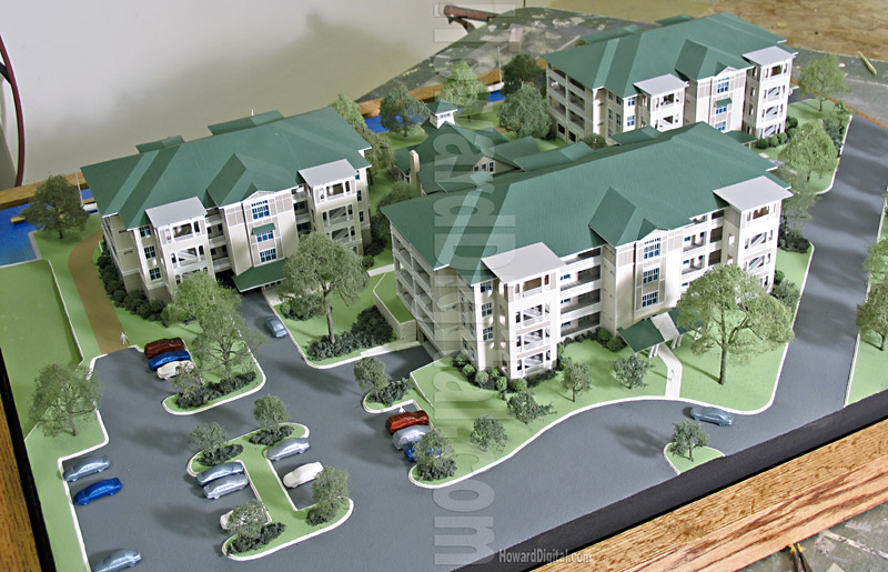 Marina, Howard Architectural Models, Architectural Model