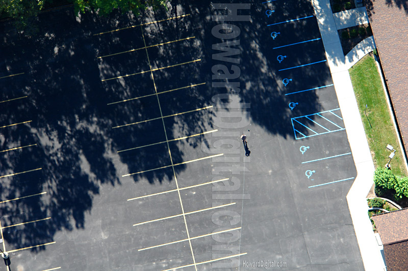 Blimp Looking Down