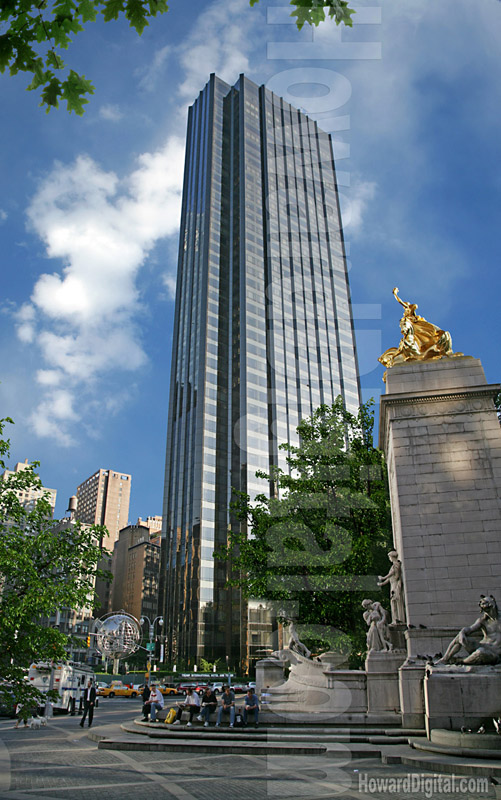 Trump Building Columbus Circle