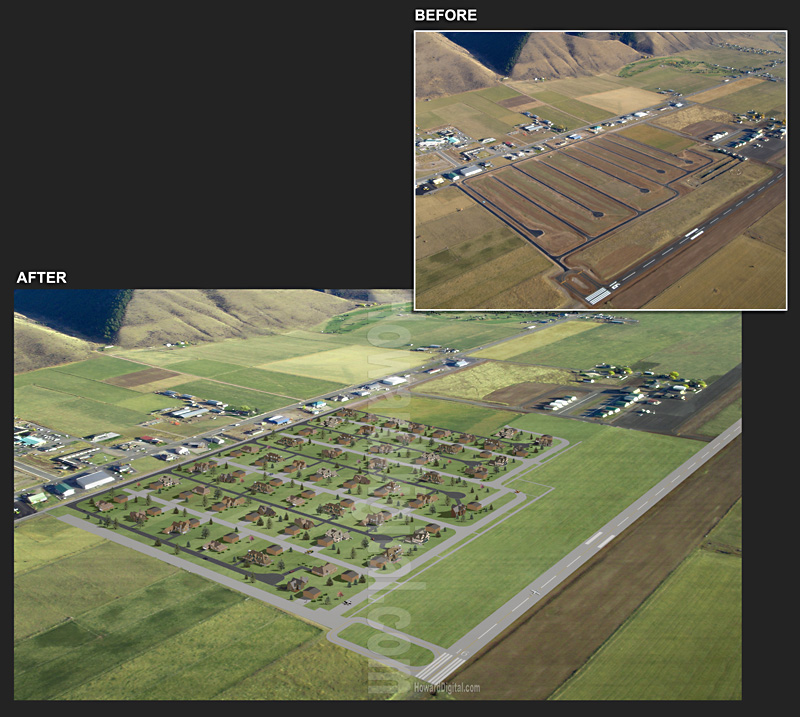 Photo Retouch - Afton Airpark Aerial