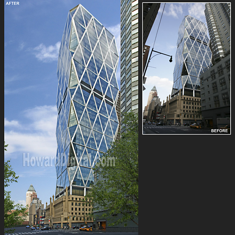 Photo Retouch - Hearst Magazine Building