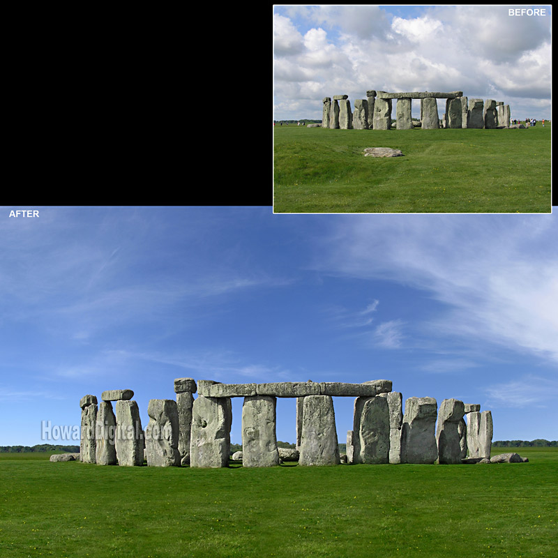 Photo Retouch - Stonehenge