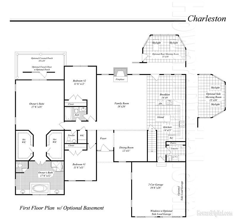 Home Rendering Classic Home